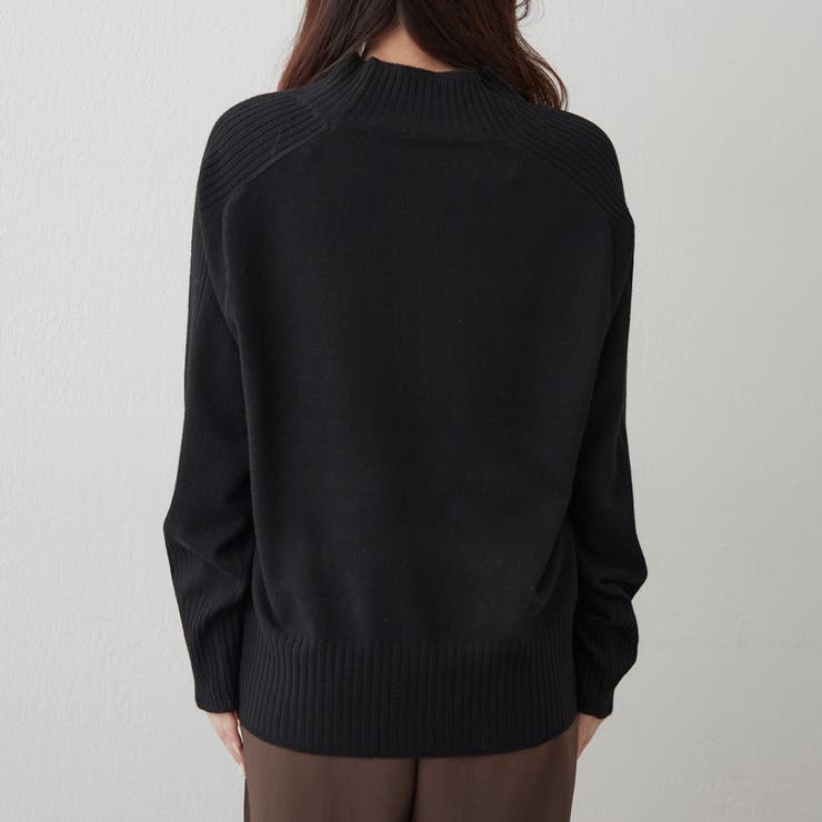 【5色展開】エポーレットショルダーハイネックプルオーバー | RMAF　NICE CLAUP / OLIVE des OLIVE | 詳細画像46 