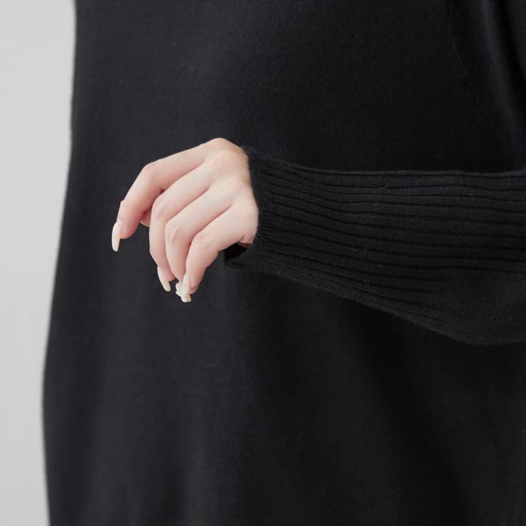 【5色展開】エポーレットショルダーハイネックプルオーバー | RMAF　NICE CLAUP / OLIVE des OLIVE | 詳細画像48 