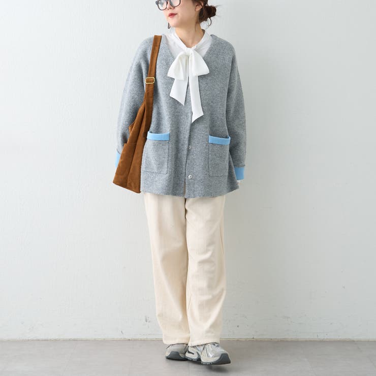 【nane】ダブルフェイスカーディガン | RMAF　NICE CLAUP / OLIVE des OLIVE | 詳細画像51 