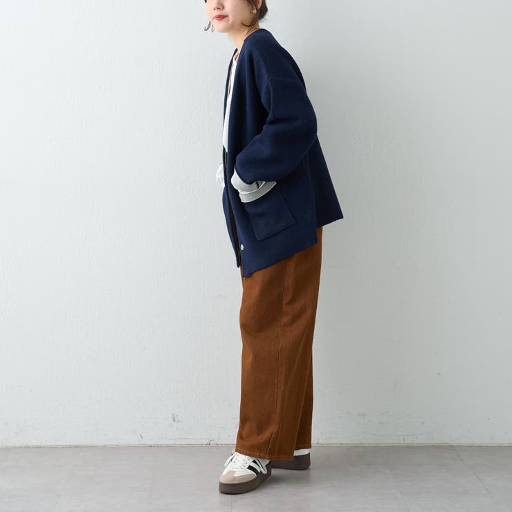 【nane】ダブルフェイスカーディガン | RMAF　NICE CLAUP / OLIVE des OLIVE | 詳細画像65 