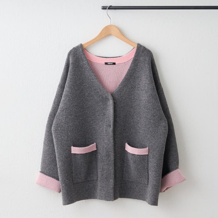 【nane】ダブルフェイスカーディガン | RMAF　NICE CLAUP / OLIVE des OLIVE | 詳細画像69 