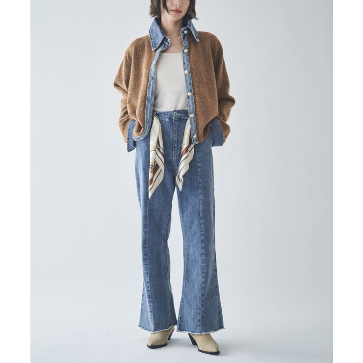 【Web限定】【nane】デニムドッキングカーディガン | RMAF　NICE CLAUP / OLIVE des OLIVE | 詳細画像39 