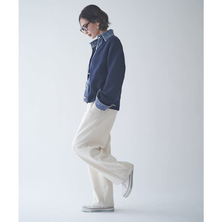 【Web限定】【nane】デニムドッキングカーディガン | RMAF　NICE CLAUP / OLIVE des OLIVE | 詳細画像56 