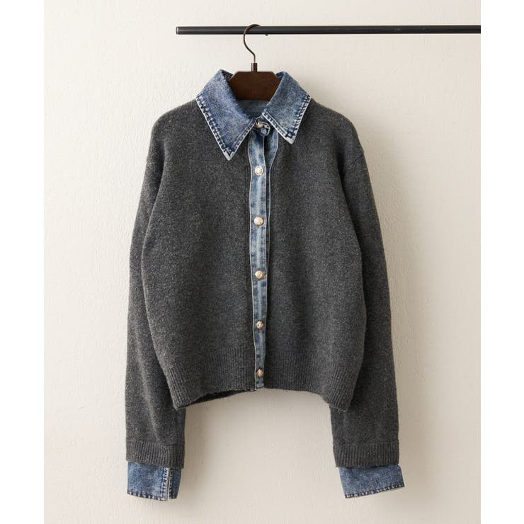 【Web限定】【nane】デニムドッキングカーディガン | RMAF　NICE CLAUP / OLIVE des OLIVE | 詳細画像67 