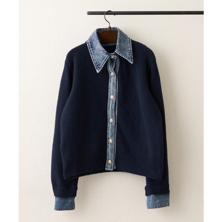 【Web限定】【nane】デニムドッキングカーディガン | RMAF　NICE CLAUP / OLIVE des OLIVE | 詳細画像69 