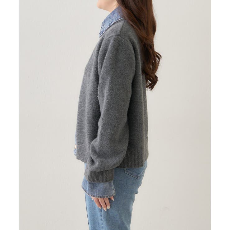 【Web限定】【nane】デニムドッキングカーディガン | RMAF　NICE CLAUP / OLIVE des OLIVE | 詳細画像71 