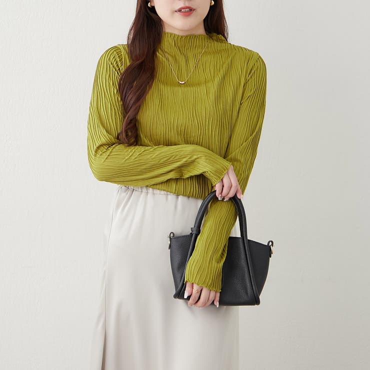 ウェーブジャガードプチハイロンT | RMAF　NICE CLAUP / OLIVE des OLIVE | 詳細画像3 