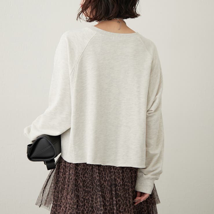 【セットアイテム】裏毛プルオーバー+レースキャミ | RMAF　NICE CLAUP / OLIVE des OLIVE | 詳細画像30 