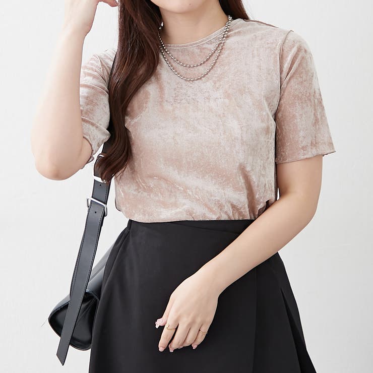 グレージュ | 2WAYリボン付プルオーバー | RMAF　NICE CLAUP / OLIVE des OLIVE