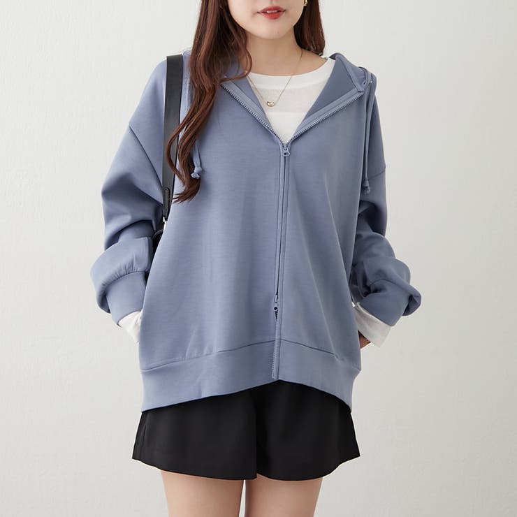 コクーンジップパーカー | RMAF　NICE CLAUP / OLIVE des OLIVE | 詳細画像2 