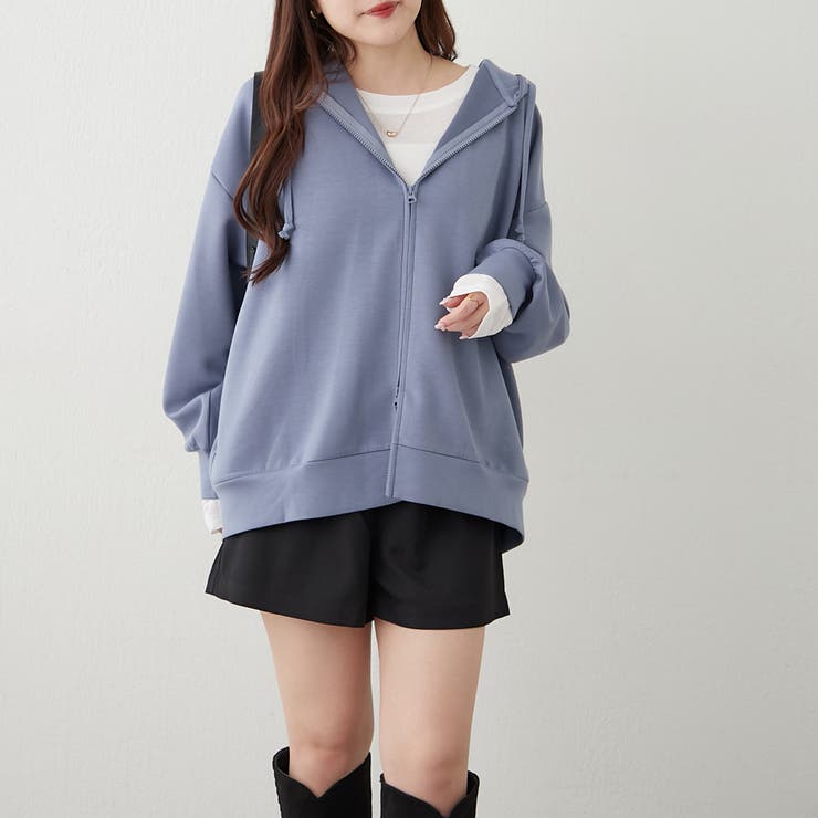 コクーンジップパーカー | RMAF　NICE CLAUP / OLIVE des OLIVE | 詳細画像6 