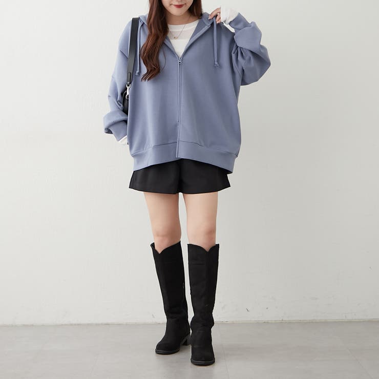 コクーンジップパーカー | RMAF　NICE CLAUP / OLIVE des OLIVE | 詳細画像10 