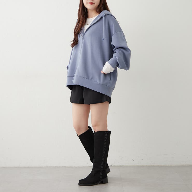 コクーンジップパーカー | RMAF　NICE CLAUP / OLIVE des OLIVE | 詳細画像11 