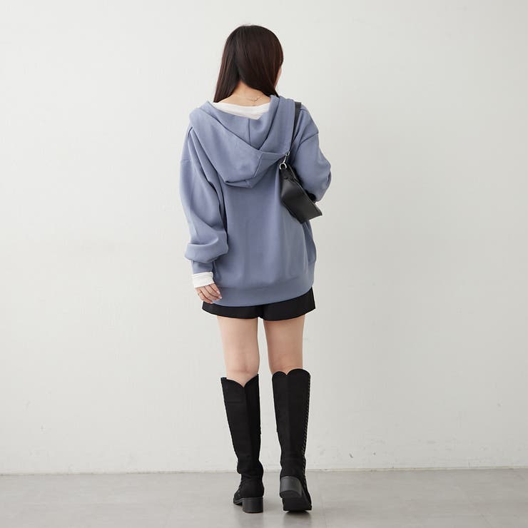 コクーンジップパーカー | RMAF　NICE CLAUP / OLIVE des OLIVE | 詳細画像12 