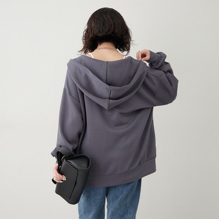 コクーンジップパーカー | RMAF　NICE CLAUP / OLIVE des OLIVE | 詳細画像20 