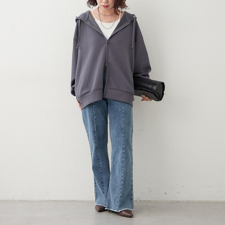 コクーンジップパーカー[品番：OLOW0016624]｜RMAF NICE CLAUP