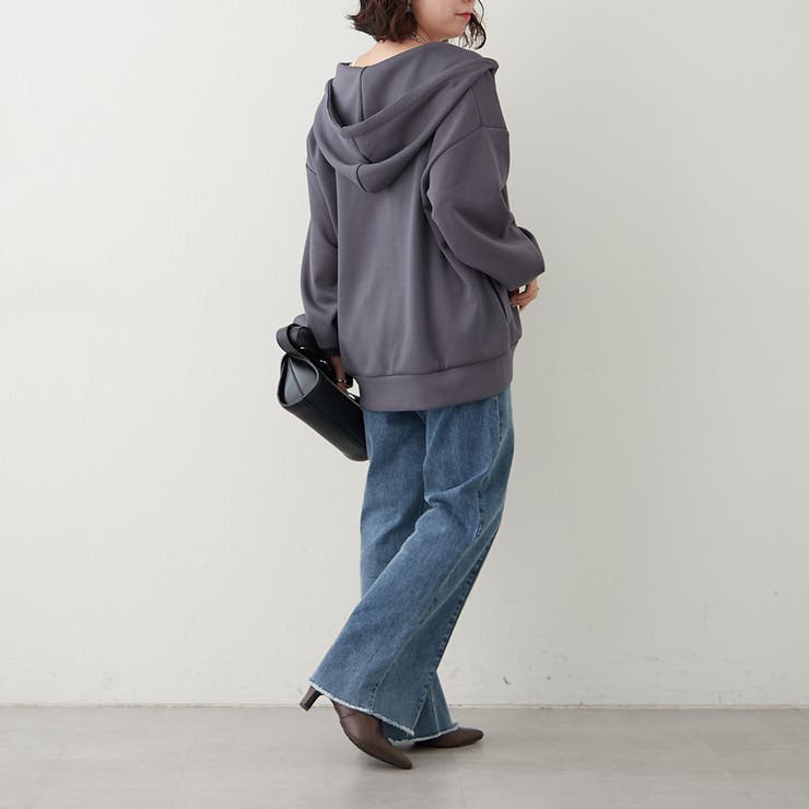 コクーンジップパーカー | RMAF　NICE CLAUP / OLIVE des OLIVE | 詳細画像26 