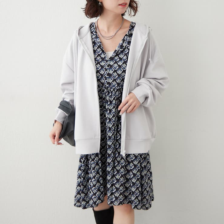 コクーンジップパーカー | RMAF　NICE CLAUP / OLIVE des OLIVE | 詳細画像29 