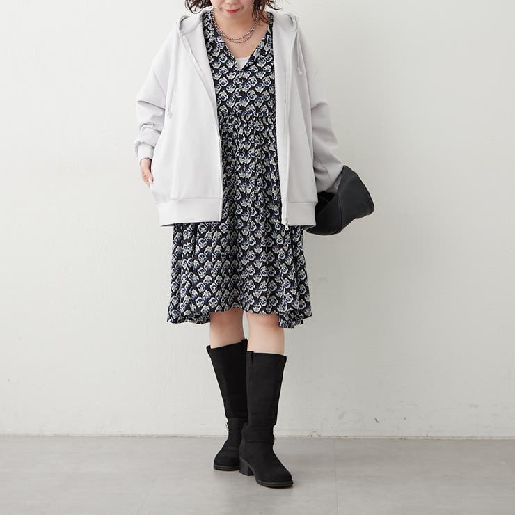 ミ*コ様 【未使用美品】CFCL ミラノリブ　クロップドパーカー セットアップ】ニットZIPアップパーカー(パーカー) | MICHEL