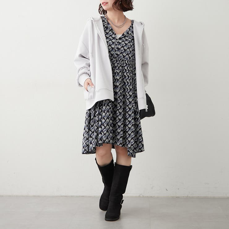 コクーンジップパーカー | RMAF　NICE CLAUP / OLIVE des OLIVE | 詳細画像35 