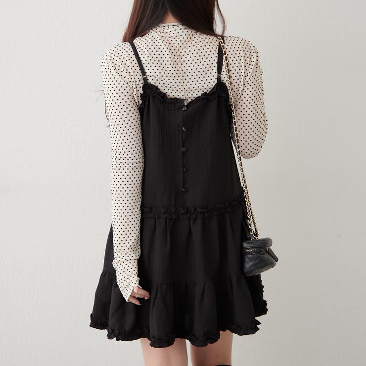 ドットチュールハイネックプルオーバー | RMAF　NICE CLAUP / OLIVE des OLIVE | 詳細画像7 