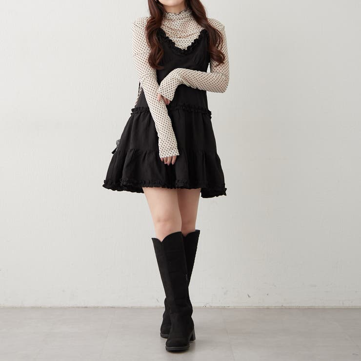 ドットチュールハイネックプルオーバー | RMAF　NICE CLAUP / OLIVE des OLIVE | 詳細画像8 