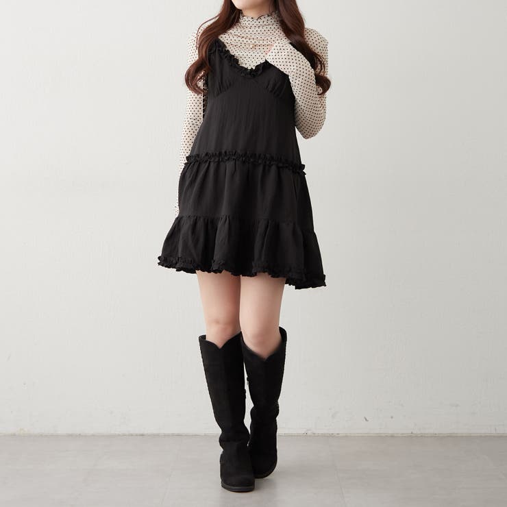 ドットチュールハイネックプルオーバー | RMAF　NICE CLAUP / OLIVE des OLIVE | 詳細画像9 