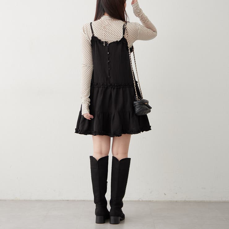 ドットチュールハイネックプルオーバー | RMAF　NICE CLAUP / OLIVE des OLIVE | 詳細画像10 