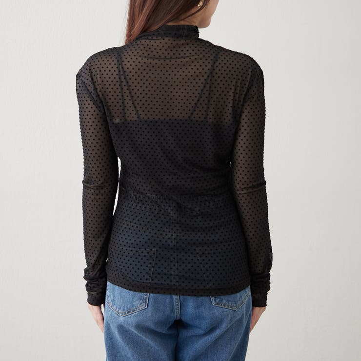 ドットチュールハイネックプルオーバー | RMAF　NICE CLAUP / OLIVE des OLIVE | 詳細画像24 