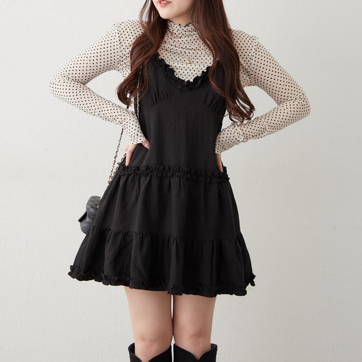 ドットチュールハイネックプルオーバー | RMAF　NICE CLAUP / OLIVE des OLIVE | 詳細画像5 