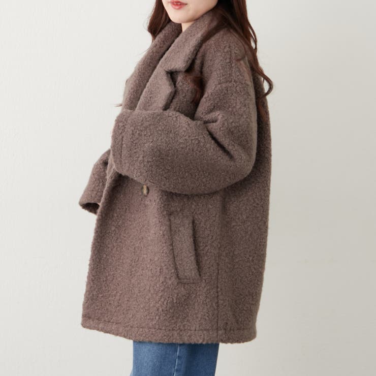 リングダブルテーラージャケット | RMAF　NICE CLAUP / OLIVE des OLIVE | 詳細画像3 