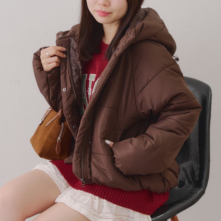 【5色展開】中綿ショートブルゾン | RMAF　NICE CLAUP / OLIVE des OLIVE | 詳細画像22 