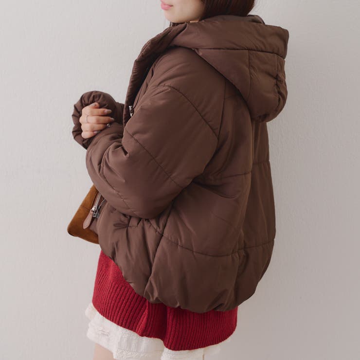 【5色展開】中綿ショートブルゾン | RMAF　NICE CLAUP / OLIVE des OLIVE | 詳細画像25 