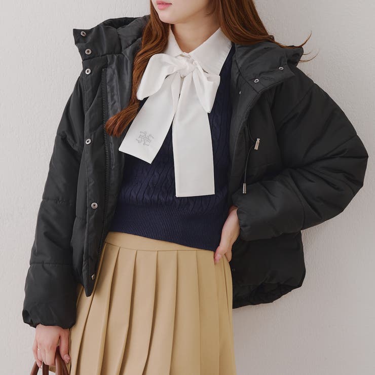 【5色展開】中綿ショートブルゾン | RMAF　NICE CLAUP / OLIVE des OLIVE | 詳細画像29 