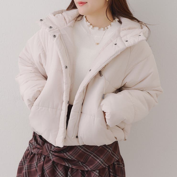 【5色展開】中綿ショートブルゾン | RMAF　NICE CLAUP / OLIVE des OLIVE | 詳細画像2 