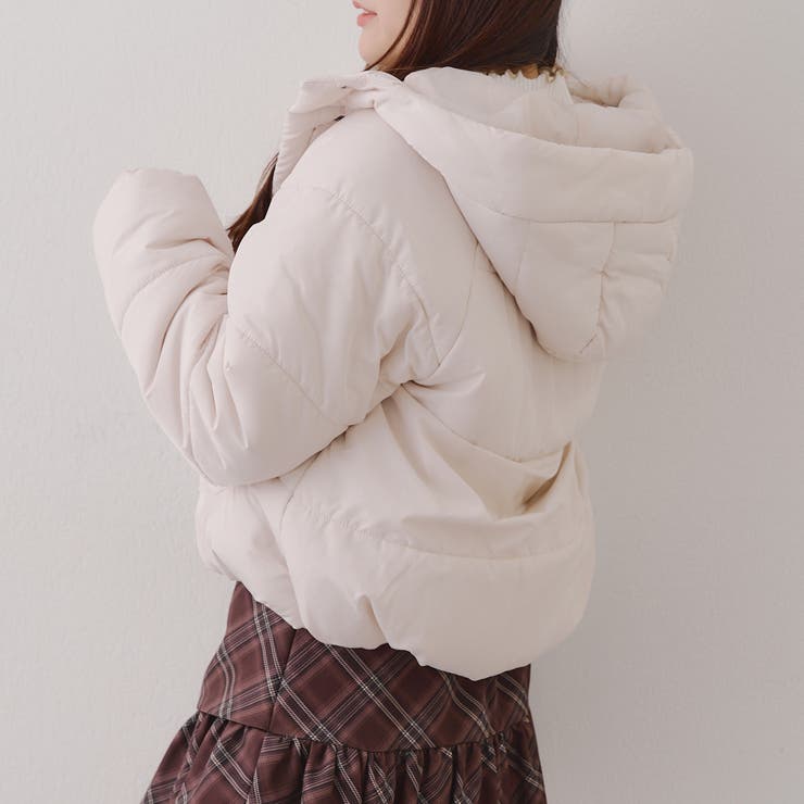 【5色展開】中綿ショートブルゾン | RMAF　NICE CLAUP / OLIVE des OLIVE | 詳細画像4 