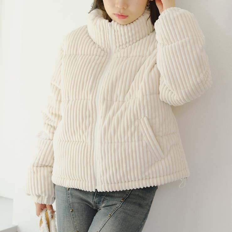 中綿コーデュロイブルゾン | RMAF　NICE CLAUP / OLIVE des OLIVE | 詳細画像12 