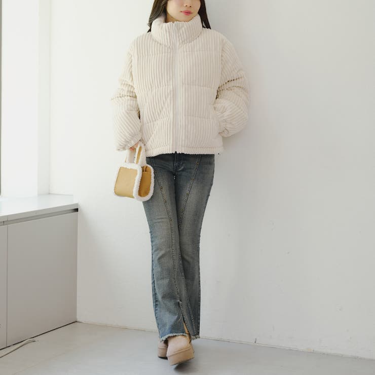 中綿コーデュロイブルゾン | RMAF　NICE CLAUP / OLIVE des OLIVE | 詳細画像15 