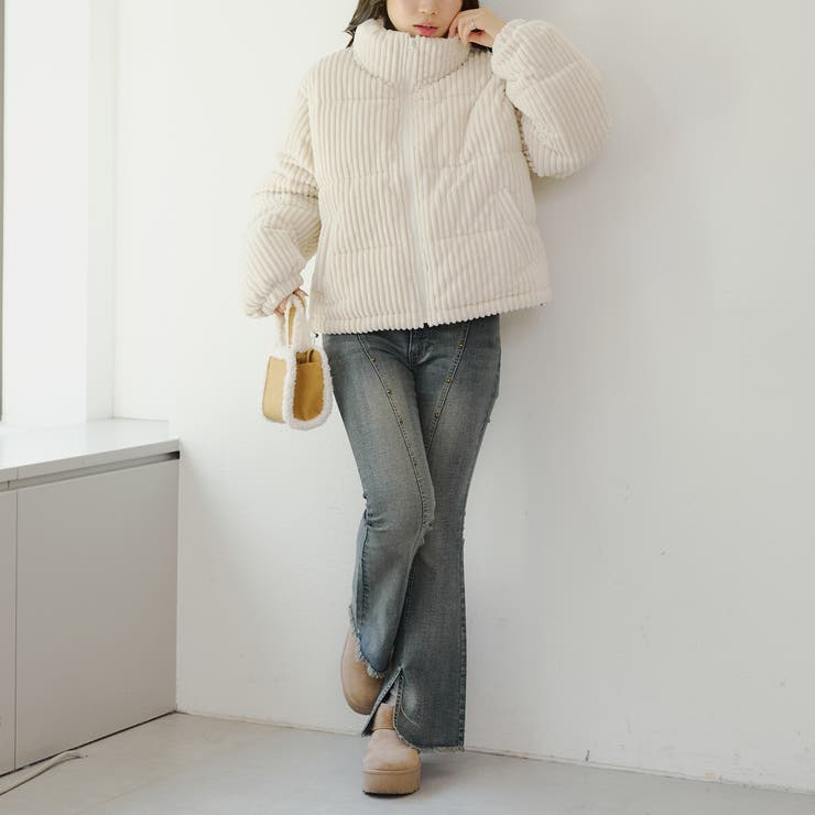 中綿コーデュロイブルゾン | RMAF　NICE CLAUP / OLIVE des OLIVE | 詳細画像16 