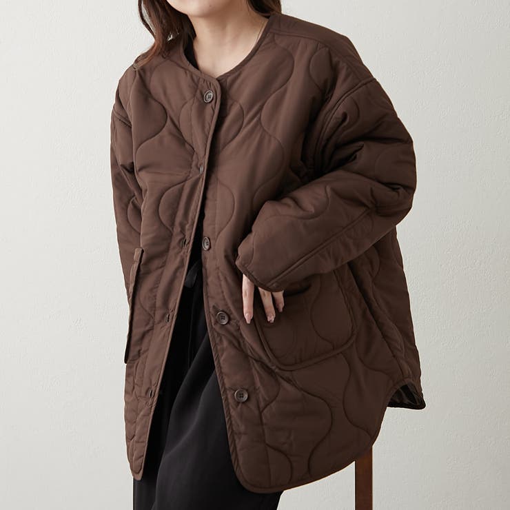 キルティングブルゾン | RMAF　NICE CLAUP / OLIVE des OLIVE | 詳細画像12 