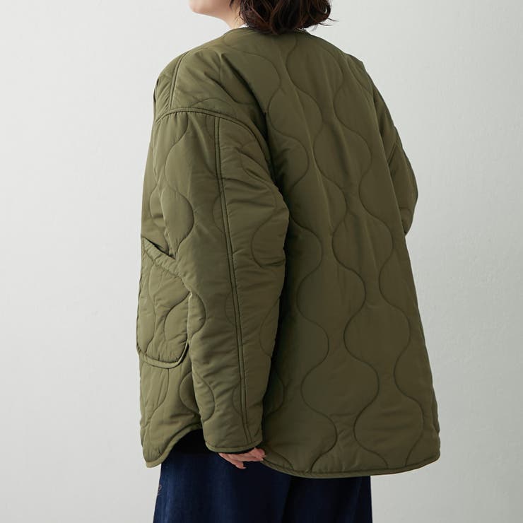 キルティングブルゾン | RMAF　NICE CLAUP / OLIVE des OLIVE | 詳細画像23 