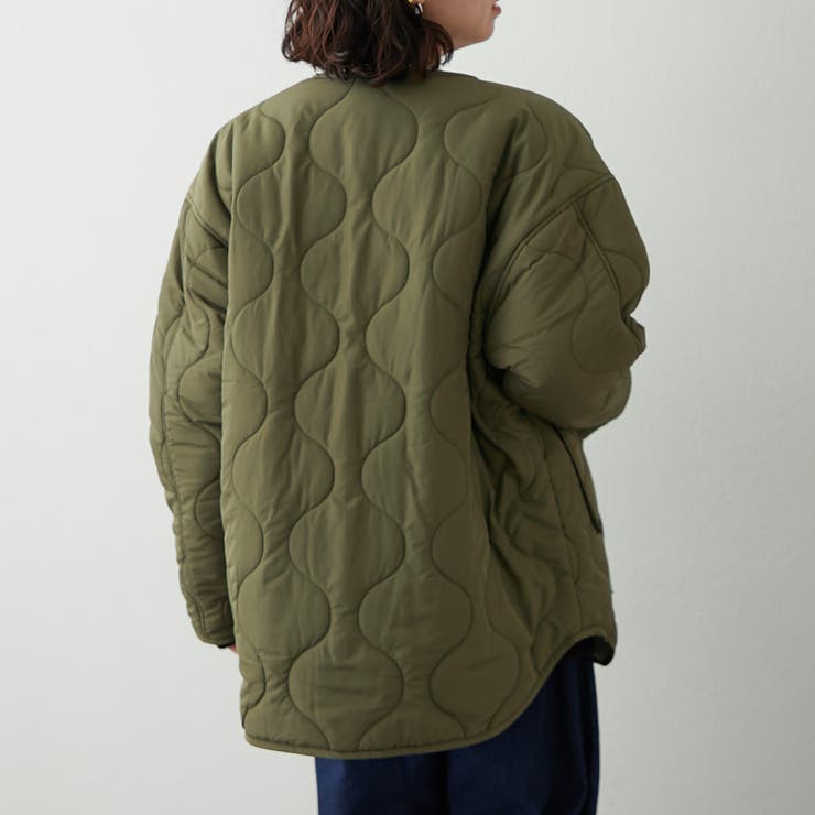 キルティングブルゾン | RMAF　NICE CLAUP / OLIVE des OLIVE | 詳細画像24 