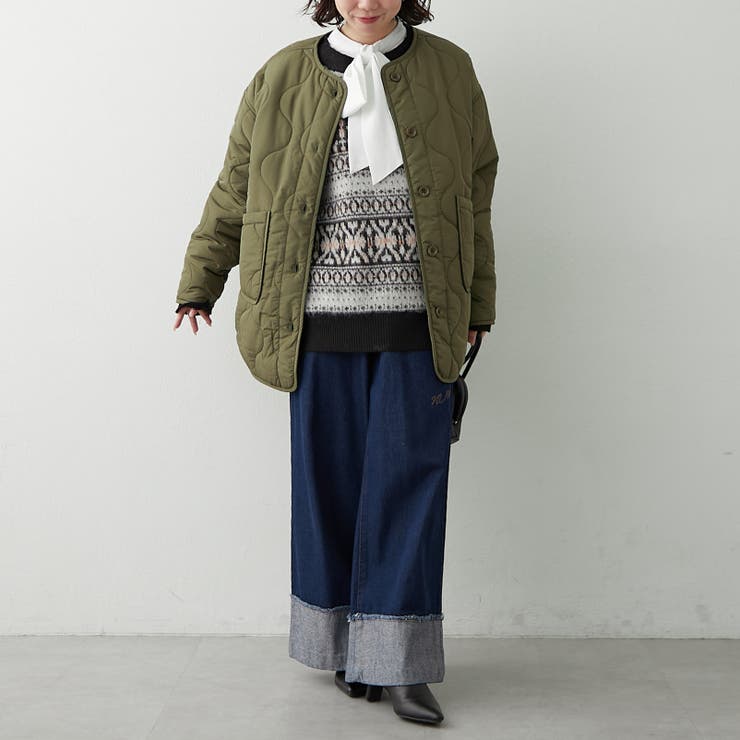 キルティングブルゾン | RMAF　NICE CLAUP / OLIVE des OLIVE | 詳細画像25 