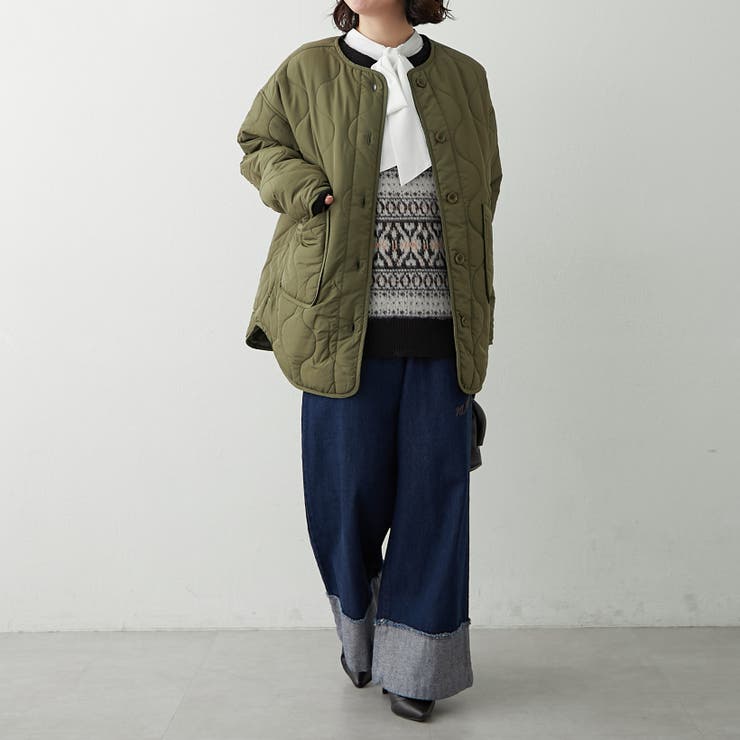 キルティングブルゾン | RMAF　NICE CLAUP / OLIVE des OLIVE | 詳細画像26 