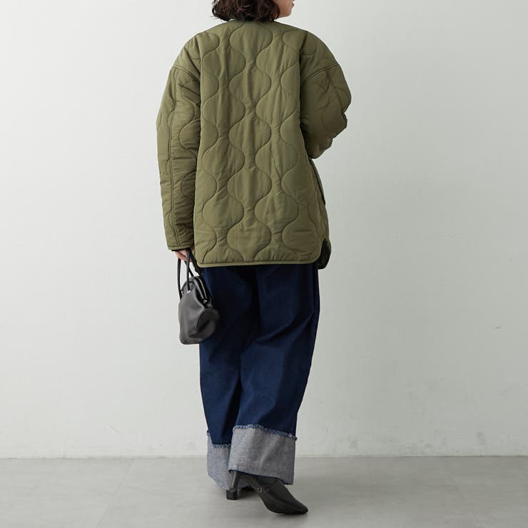キルティングブルゾン | RMAF　NICE CLAUP / OLIVE des OLIVE | 詳細画像28 