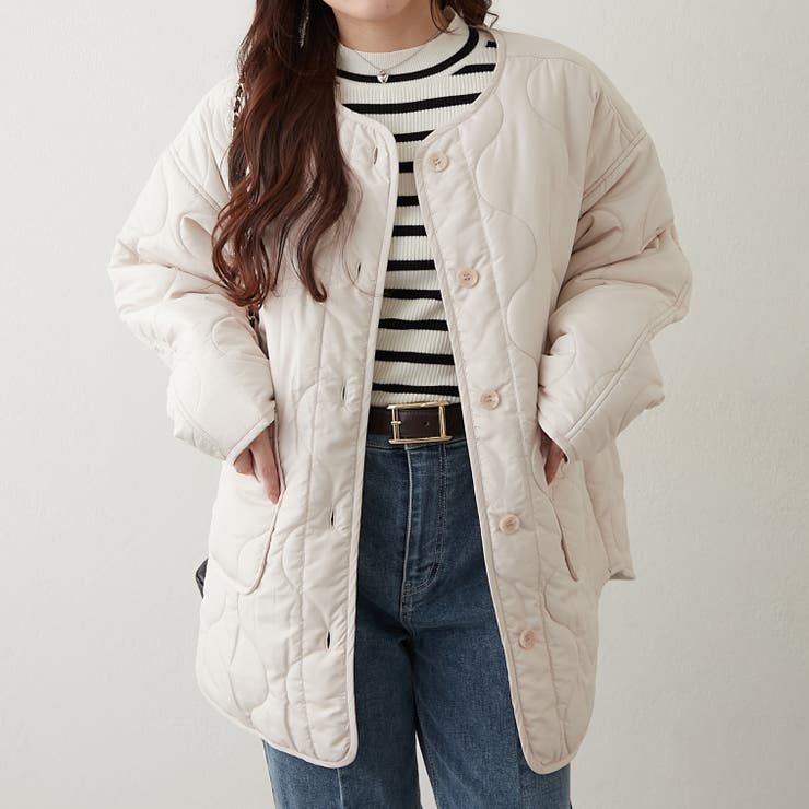 キルティングブルゾン | RMAF　NICE CLAUP / OLIVE des OLIVE | 詳細画像3 