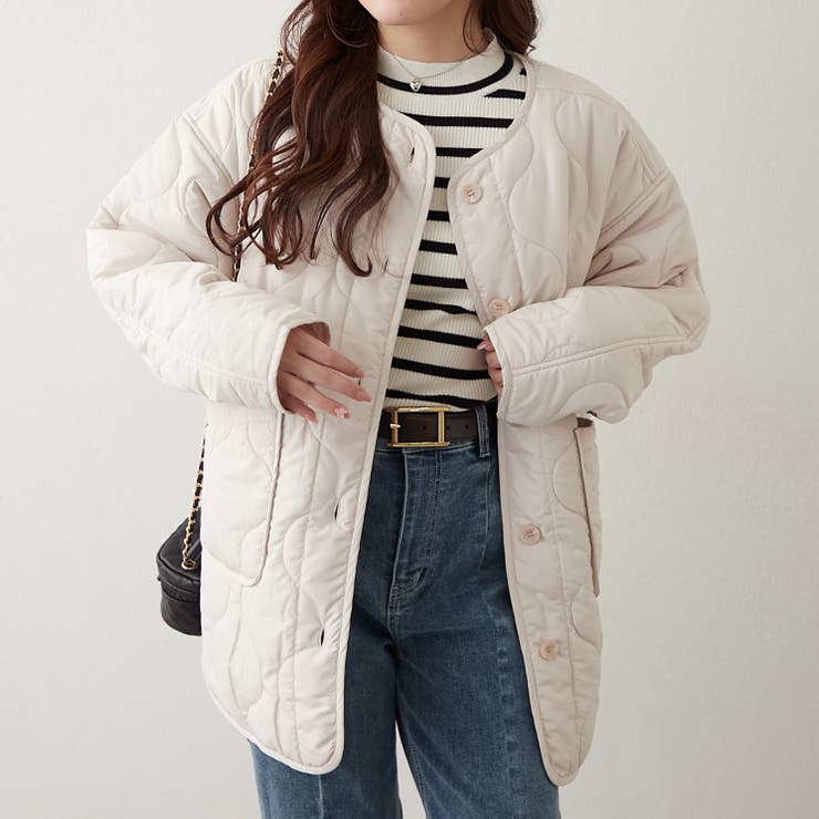 キルティングブルゾン | RMAF　NICE CLAUP / OLIVE des OLIVE | 詳細画像4 