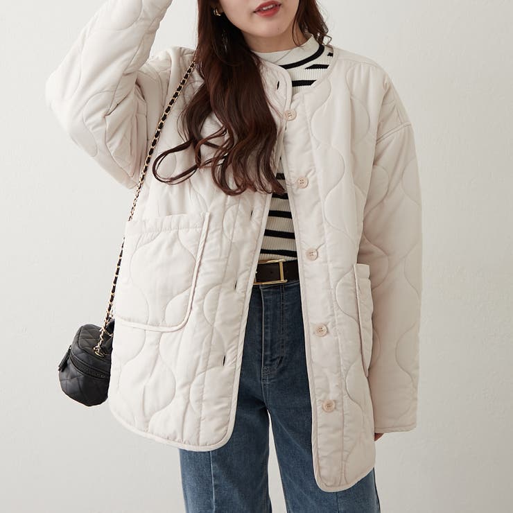 キルティングブルゾン | RMAF　NICE CLAUP / OLIVE des OLIVE | 詳細画像5 