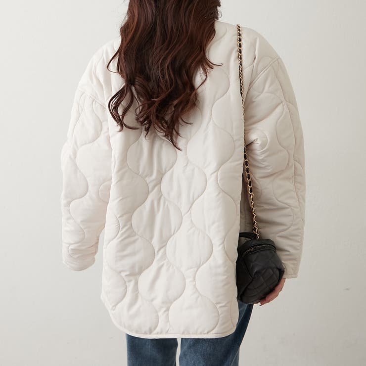 キルティングブルゾン | RMAF　NICE CLAUP / OLIVE des OLIVE | 詳細画像7 