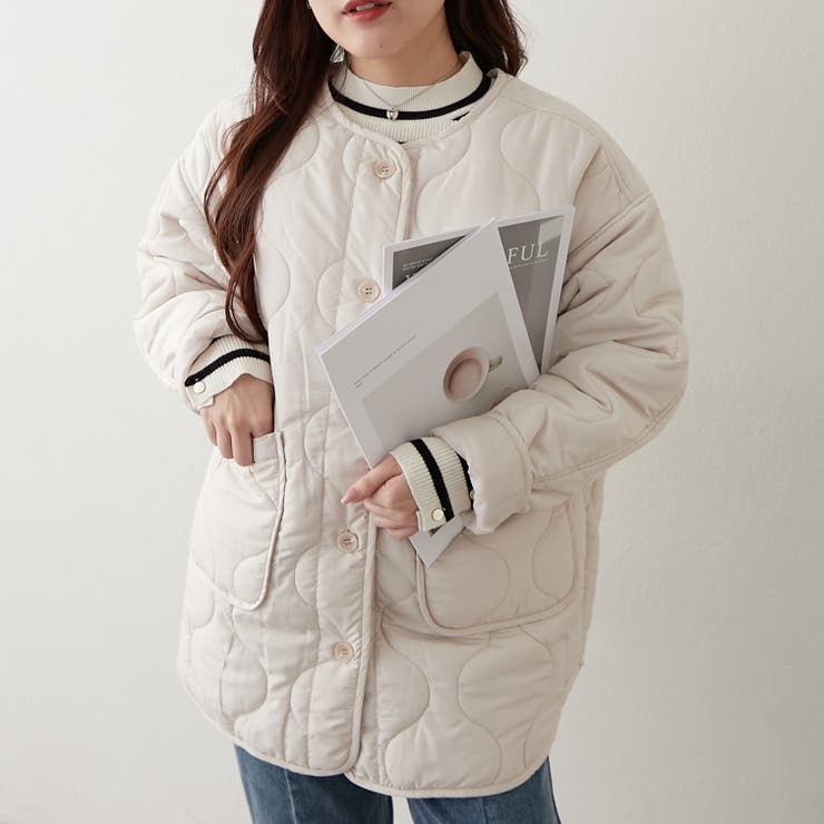 アイボリー | キルティングブルゾン | RMAF　NICE CLAUP / OLIVE des OLIVE